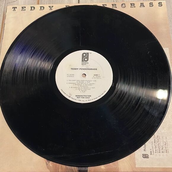 Teddy Pendergrass Demo 1977 Vinyl - Picture 7 of 7